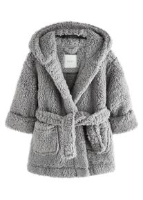 next Bademantel Jungen Gr&ouml;&szlig;e 92 rauchgrau