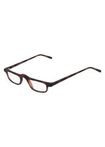 Lesebrille Fielmann INTERIM 002 CL | Unisex | Fassung: Vollrand, Eckig, , Havanna Dunkel