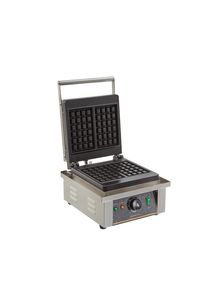 GastroHero Waffeleisen Eco, Gastro Waffeleisen, 2,0 kW, 2 belgische Waffel, aus Edelstahl