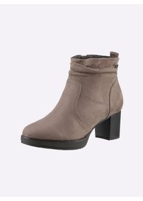 Jana Witt Damen Stiefelette, sesam, Größe 40, 100% Textil