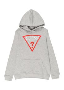 Guess Sweatshirt Jungen Gr&ouml;&szlig;e 158 grau / rot / wei&szlig;
