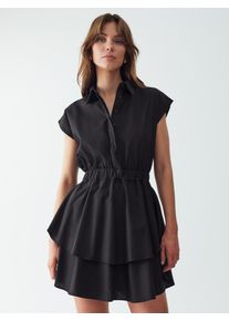 Willa Blusenkleid 'SIRENA' Damen Gr&ouml;&szlig;e 40 schwarz Sommerkleid