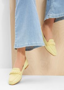 Loafer in gelb, Grösse 39, bonprix