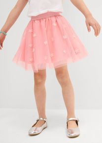 Minirock aus Tüll in rosa, Grösse 104/110, bonprix