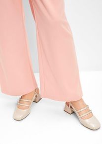 Sling Pumps in beige, Grösse 37, bonprix
