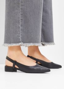 Sling Pumps in schwarz, Grösse 36, bonprix