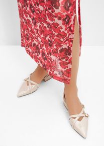 Sling Pumps in beige, Grösse 36, bonprix