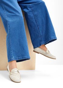 Loafer in beige, Grösse 42, bonprix