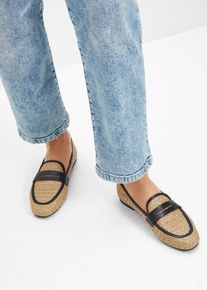 Loafer in beige, Grösse 42, bonprix