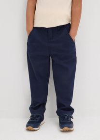 Slim Fit Stretch-Chinohose Straight in blau, Grösse 128, 97% Baumwolle, bonprix