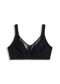 Entlastungs-BH ohne Bügel mit komfortabler Baumwolle in schwarz, Grösse 105C, 100% Baumwolle, bonprix