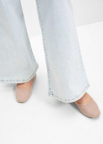 Ballerina in beige, Grösse 37, bonprix