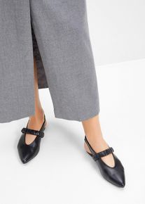 Sling Ballerina in schwarz, Grösse 42, bonprix