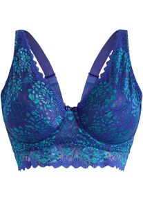 Minimizer BH mit Bügel aus Spitze in blau, Grösse 95C, bonprix