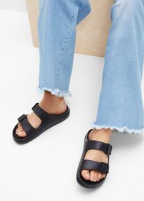 Pantolette in schwarz, Grösse 40, bonprix