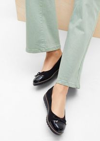 Komfort Ballerina in schwarz, Grösse 40, bonprix