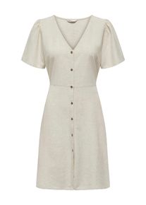 Only Blusenkleid 'ONLVita' Damen Gr&ouml;&szlig;e 46 greige Winterkleid