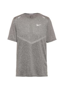 Nike Funktionsshirt 'Rise 365' Herren, hellgrau / graumeliert, Größe S