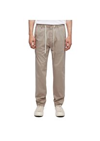 Drykorn DEGER Jogpants mit Tunnelzug in Satin in beige, Größe 34x34