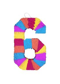 UNIQUE Fête colorée amusante pinata numéro 6