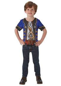 mottoland Chemise enfant pirate bleue