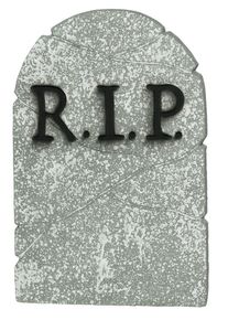Amscan Pierre tombale RIP 55 cm