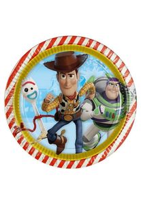 8 Toy Story 4 assiettes en papier 23cm