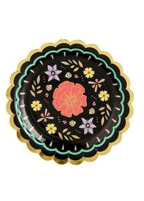 partydeco 6 Fest der Toten Pappteller 18cm