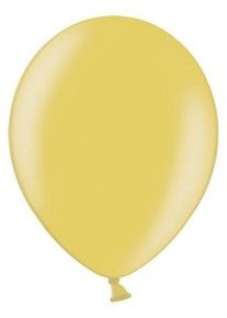 partydeco 100 palloncini oro metallizzato 25 cm