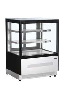 Tefcold Display Backwarentheke LPD900F/BLACK, Gastronomie-Bedarf