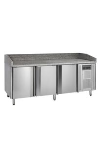 Tefcold Pizzatisch PT1300, 400x600 mm | Pizzakühltisch, GastroHeld