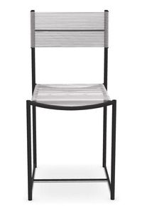 Spaghetti Chair 101 Stuhl SCHWAZ / PVC TRANSLUCENT FARBLOS Alias EINZELSTÜCK