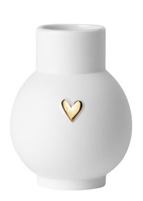 Räder Lovely Mini Kugelvase Herz Gold Räder