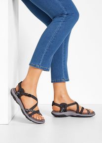 Skechers Sandale in schwarz, Grösse 38, Skechers