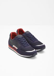 Sneaker in blau, Grösse 43, bonprix