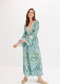 Jerseykleid in blau, Gr&ouml;sse 36/38 (S), bonprix