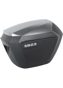 Shad 3P Seitenkofferpaar SH23 schwarz/alu look