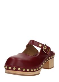 & other stories & Other Stories Clogs Damen, burgunder, Gr&ouml;&szlig;e 39