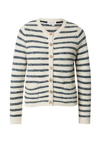 WHITE STUFF Strickjacke 'BELLE' Damen, marine / hellblau / wollweiß, Größe 8