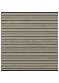 TraumGarten Sichtschutzzaun SYSTEM NEO PLATINUM Zaunset taupe-grau günstig