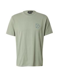 DIDRIKSONS 1913 Didriksons Sportshirt 'HARALD' Herren, tanne / hellgrün / weiß, Größe S