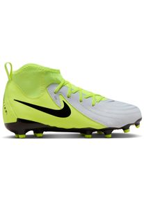 Nike Jr Phantom Luna Ii Academy Fg/Mg Fußballschuhe Kinder - silber - Gr. 36 - Lederimitat