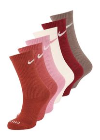 Nike Sportsocken 'Everyday Plus' Herren, beige / hellbeige / rostbraun / rosa / wei&szlig;, Gr&ouml;&szlig;e 46/50