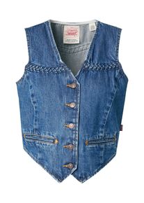Levi's Levi's Jeansweste 'Braided Vest' Damen Gr&ouml;&szlig;e S blue denim