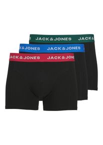 Jack & Jones Jack & Jones Boxershorts 'JACJOE' Herren Gr&ouml;&szlig;e XXL blau / dunkelgr&uuml;n / himbeer / schwarz