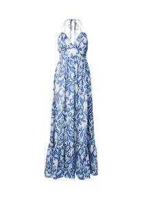 Swing, Femmes Robe, ivoire / aqua / bleu roi