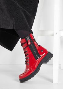 Marco Tozzi by Guido Maria Kretschmer Schnür Boot in rot, Grösse 36, Marco Tozzi