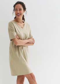 Oversize-Kleid mit aus reiner Baumwolle (2er Pack) in blau, Grösse 48/50 (XL), 100% Baumwolle, bonprix
