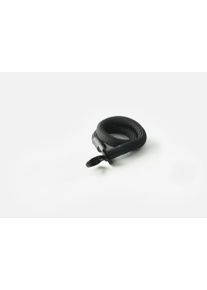 texlock eyelet onyx black S No lock - Textilschloss 80 cm - Fahrradschloss Bügelschloss-Verlängerung