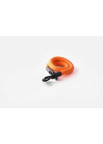 texlock eyelet acid orange S No lock - Textilschloss 80 cm - Fahrradschloss B&uuml;gelschloss-Verl&auml;ngerung